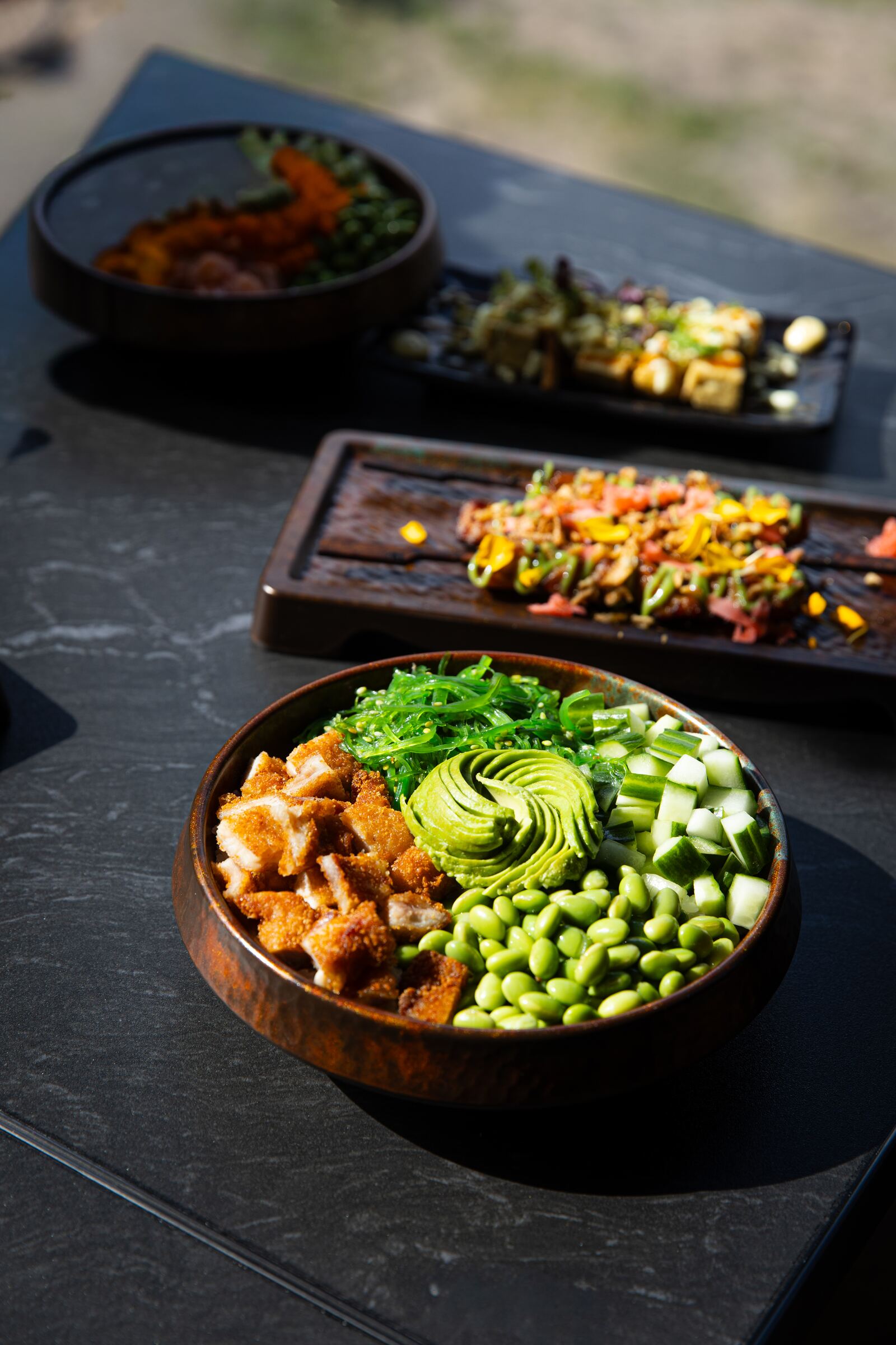 Food hall seating at Anno Asia Amsterdam